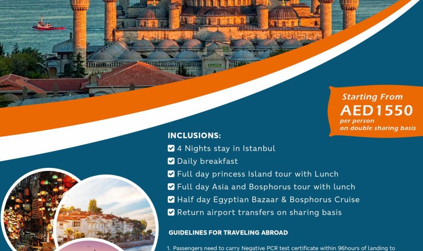 Package for Turkey from Dubai: Exclusive Travel Deals