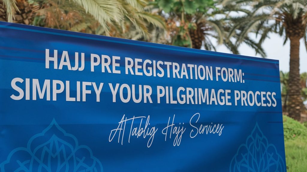 Hajj Pre Registration Form