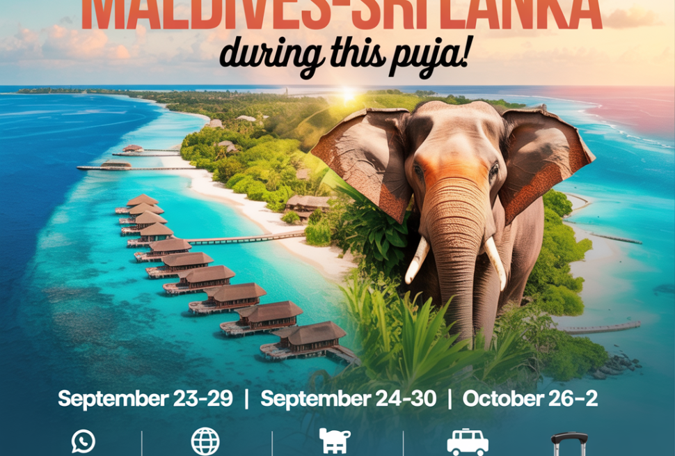 There is no hassle in this puja, just wandering around!