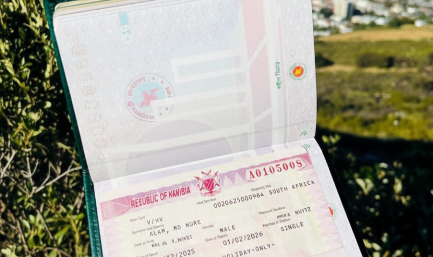 নামিবিয়া ভিসা গাইড ২০২৫ | সাউথ আফ্রিকা থেকে আবেদনের নিয়ম