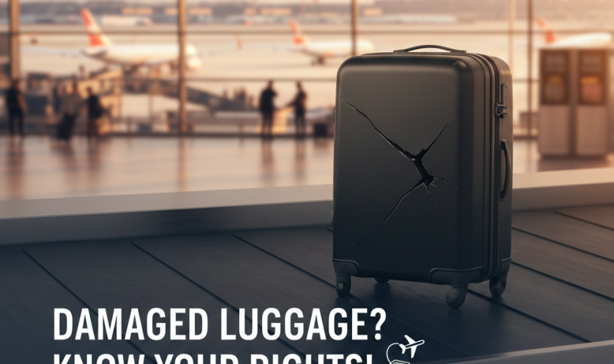 বিমানবন্দরে লাগেজ ভাঙা বা নষ্ট পেলে কি করবেন? ক্ষতিপূরণ পাওয়ার পূর্ণাঙ্গ নিয়ম