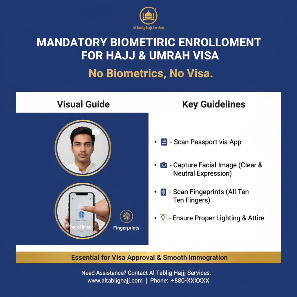 হজ উমরাহ বায়োমেট্রিক