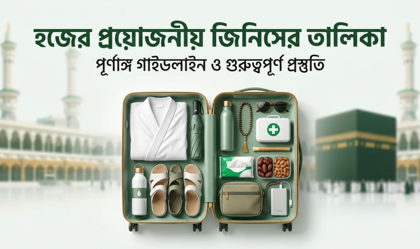 Hajj Essentials List and Important Preparations |-Complete Guide