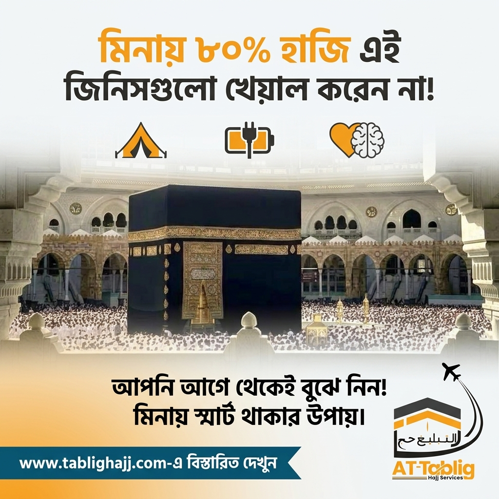 ৮০% হাজি যে ভুলগুলো করেন