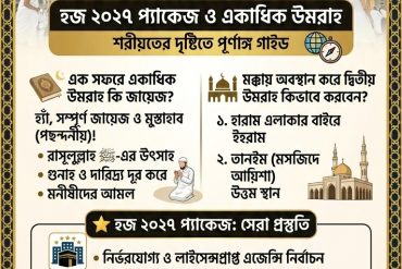 হজ ২০২৭ প্যাকেজ মক্কা কাবা শরিফ